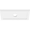 Ekena Millwork Rectangle Architectural Grade PVC Ceiling Medallion, 22"W x 11"H x 3"ID x 7 1/2"C x 1"P, One-Piece CMP22X11RE-03000 - alternate 3